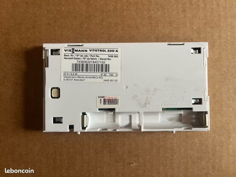 Viessmann vitotrol 200 A (image 2)