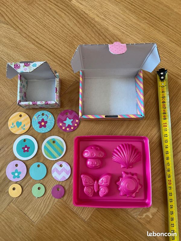 Enfant, Boites pour perles Princesse, moule pâte à modeler - Loisirs créatifs (image 3)