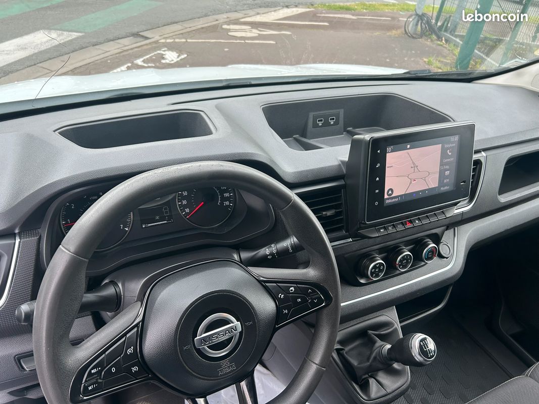 15 900 e ht - nissan primastar l2h1 2.0 dci 130 cv grtie constructeur - Feux Led / carplay / gps / clim / reg / tel / radars ar / intérieur bois (image 4)