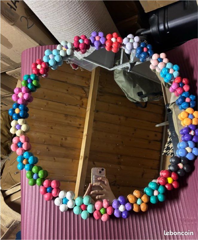 Miroir fleurs (image 1)