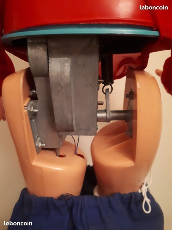 Automate footballeur GEYPER GOL année 70" poupée mécanique (image 3)