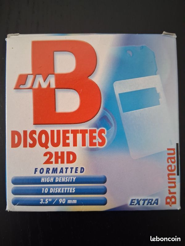 10 disquettes Bruneau (image 1)