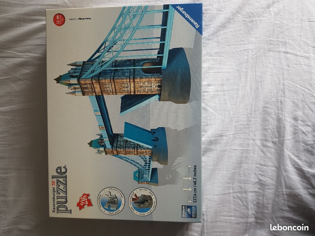 Puzzle 3d tower bridge (image 1)