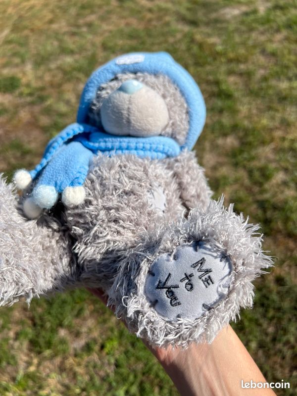 ❄️ Lot de 2 peluches Me To You oursons gris et bleu (image 13)
