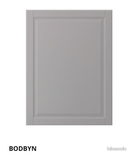 IKEA BODBYN Porte Gris 18x60 Manuel d'instructions