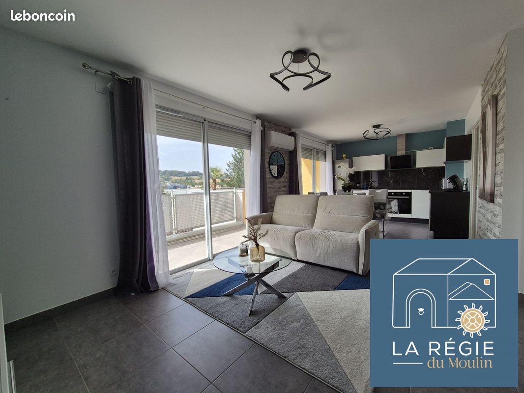 Appartement 3 pièces 54 m² · à Les Abrets en Dauphiné · 54 m² · 810 €/mois