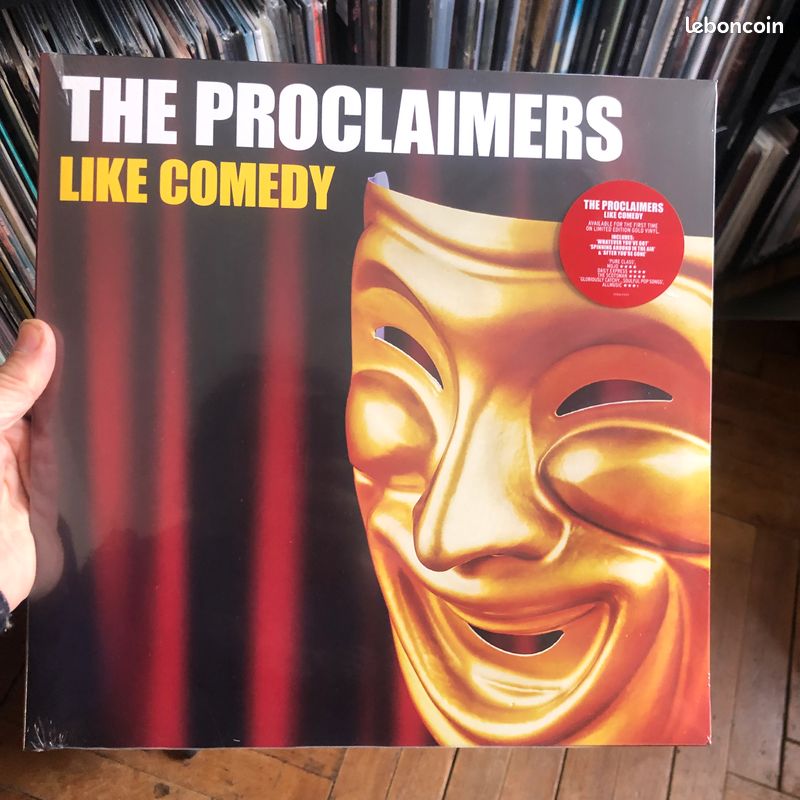The Proclaimers – Like Comedy Vinyle or (Gold) – Neuf scellé – Réédition 2022 (image 1)