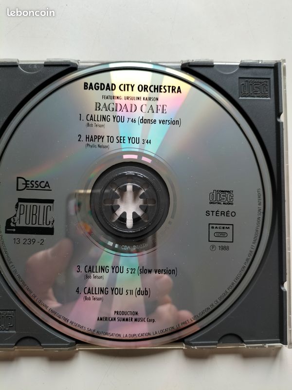CD BO original dance version BAGAD CAFÉ 4 pistes (image 4)