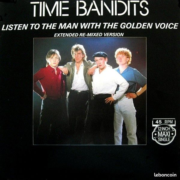 MAXI 45 TOURS TIME BANDITS "listen to the man...", très bon état (image 1)