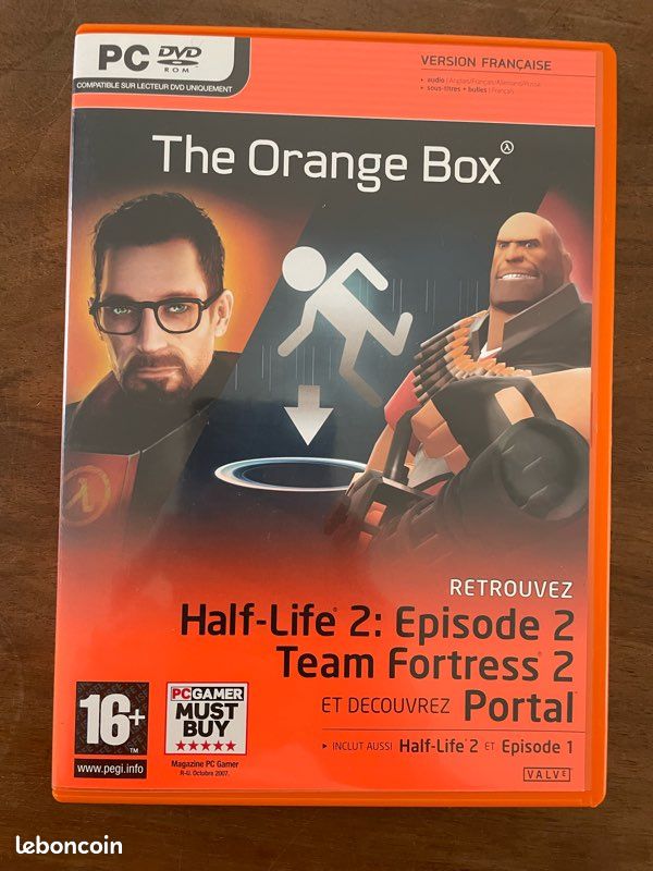 Jeu vidéo the orange box half Life 2 (image 1)