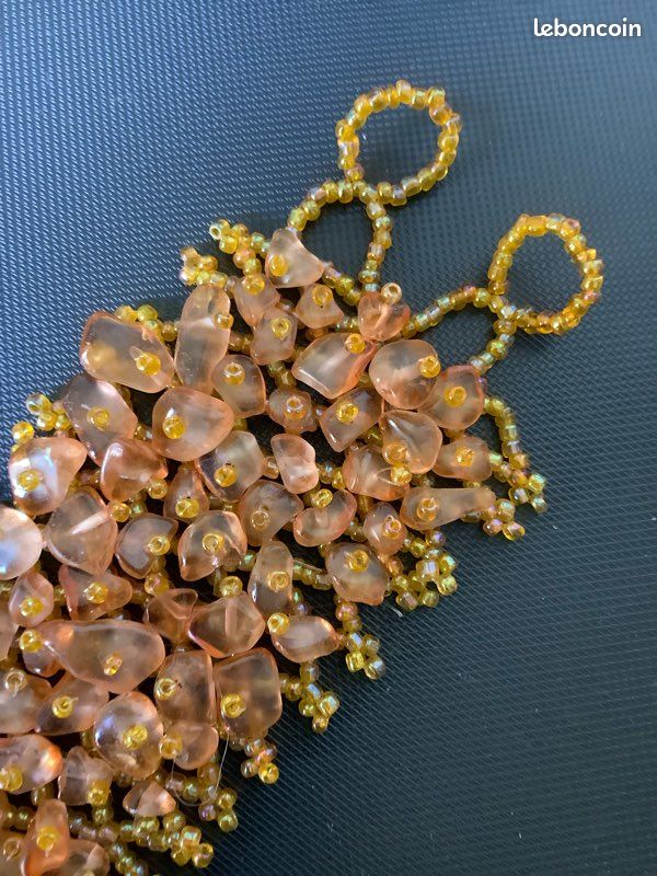 Bracelet manchette perles tissées (image 2)