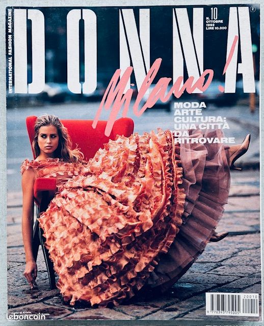DONNA : magazine ITALIEN de Mode N° 10 OCTOBRE 1992 (image 1)