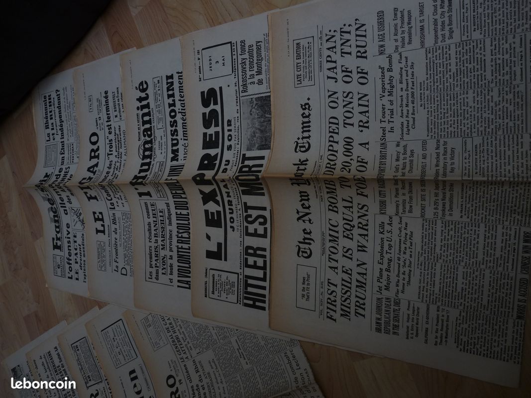 "A la Une" éditions atlas 10 volumes (1900 à 1986) (image 8)