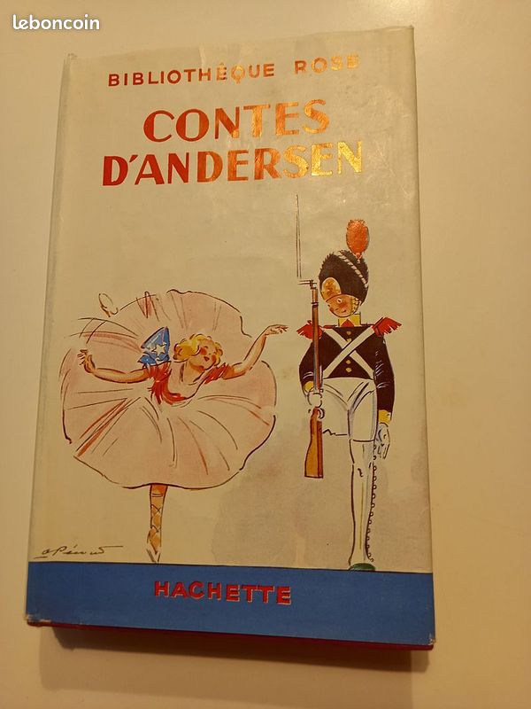 Bibliothèque Rose Hachette 1954 Contes d'Andersen (image 1)