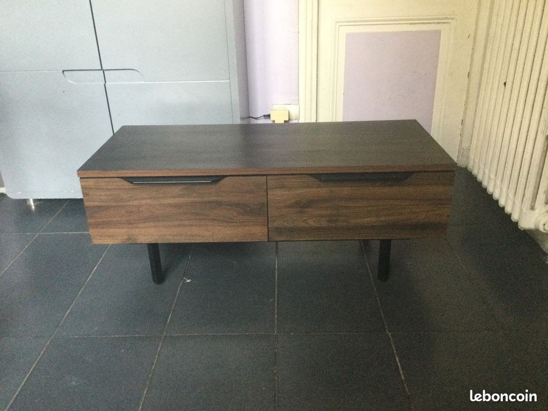 Meuble en enfilade 2 grands tiroirs ikea (image 1)