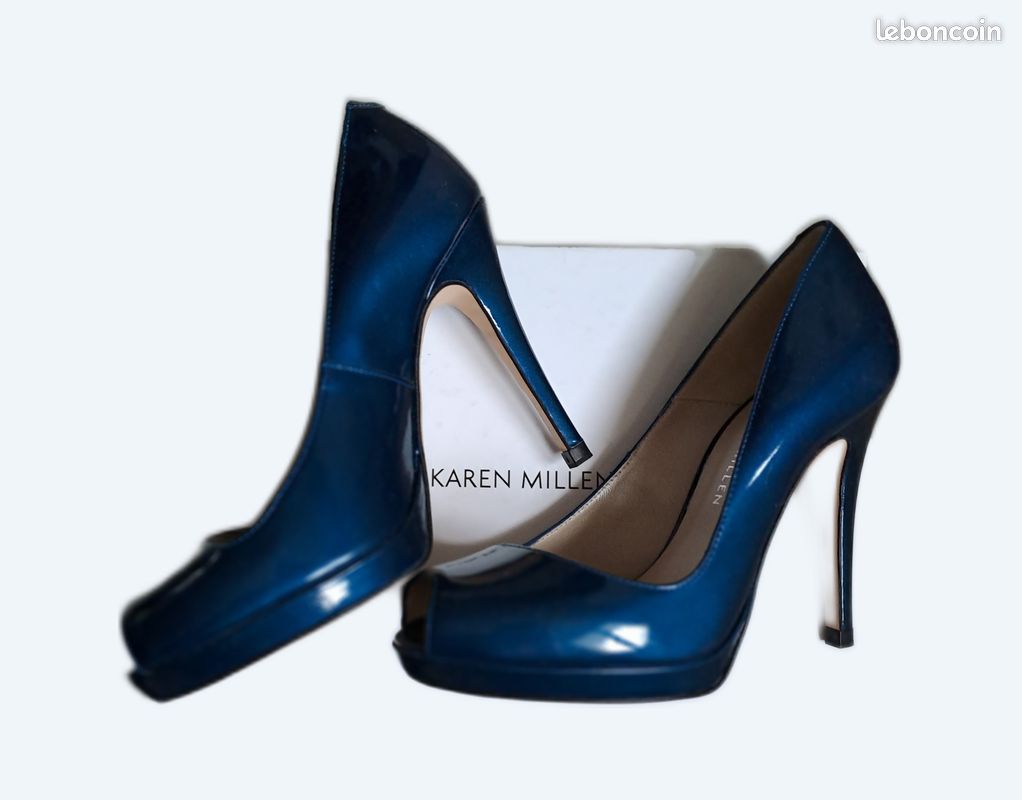 Talons Hauts Karen Millen Taille 36 (UK 3) - Occasion, Chaussures De Soirée Ou Bureau