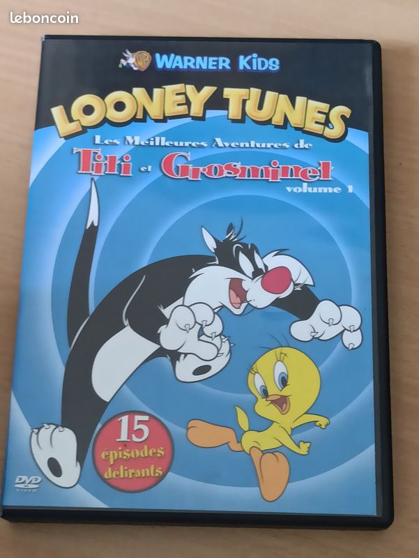 Lot de 2 DVD dessins animés (image 1)