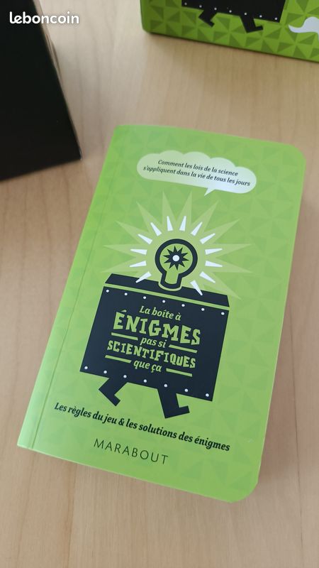 Jeu de société "La boite à énigmes" (image 2)