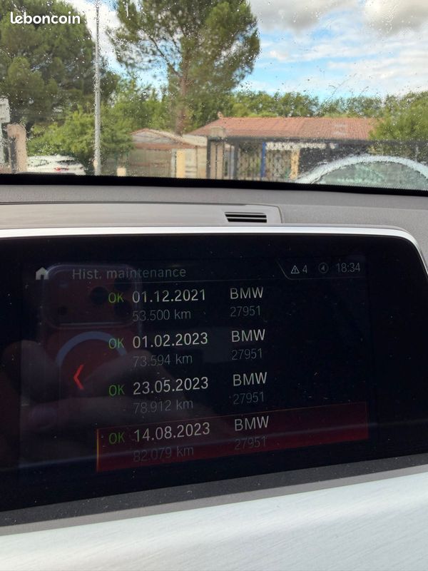 BMW X1 sDrive 18iA 140ch M Sport DKG7 (image 10)