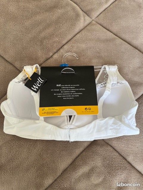 Soutien-gorge dentelle Well 90B et culotte T40 (image 2)