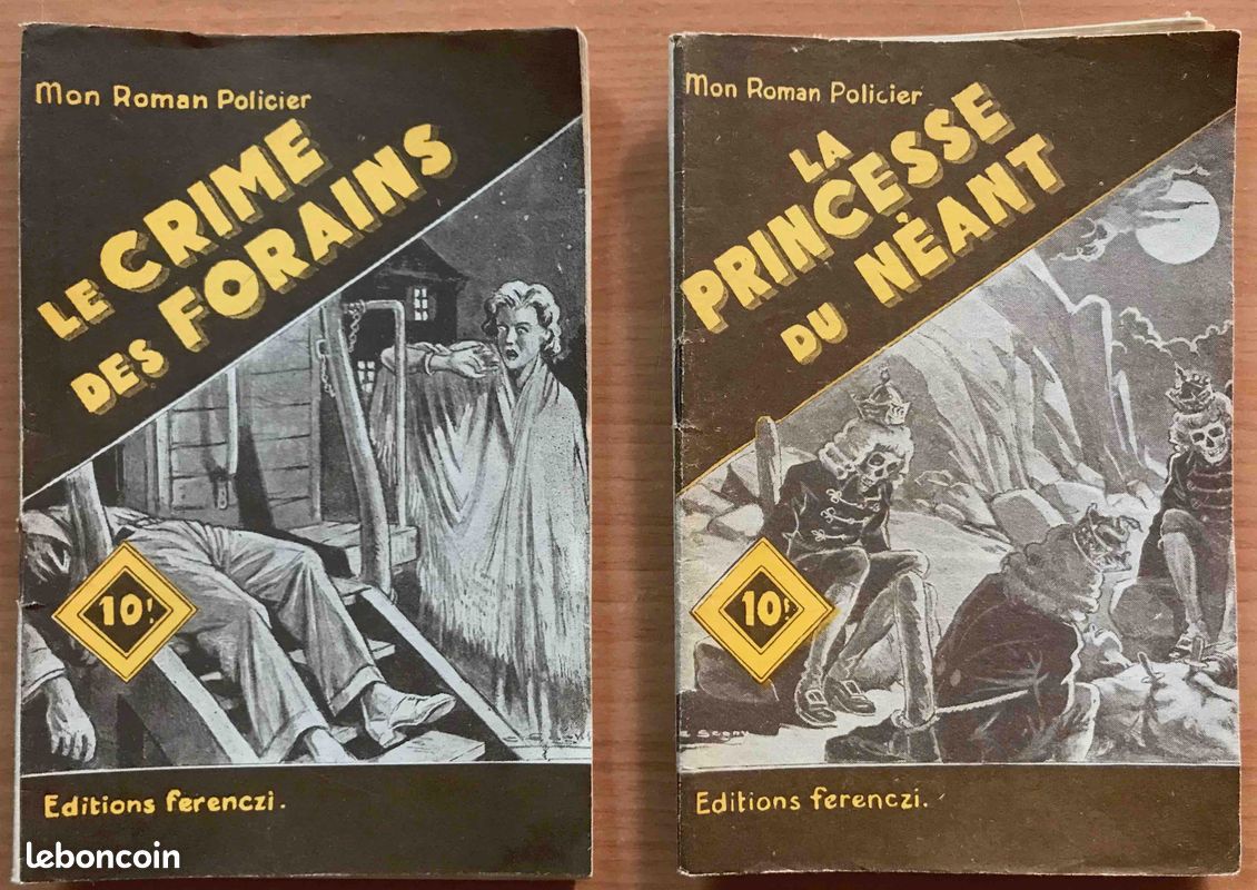 📚 Mon Roman Policier (mini récits) N°154 au N°174 (Ferenczi 1951) (image 3)