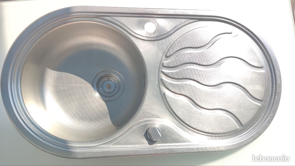 Évier inox rond (image 2)