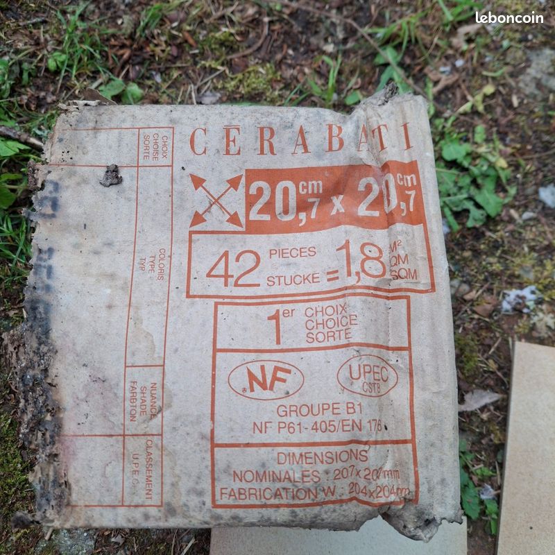 Lot ce carrelage 20,5/20,5 (image 2)