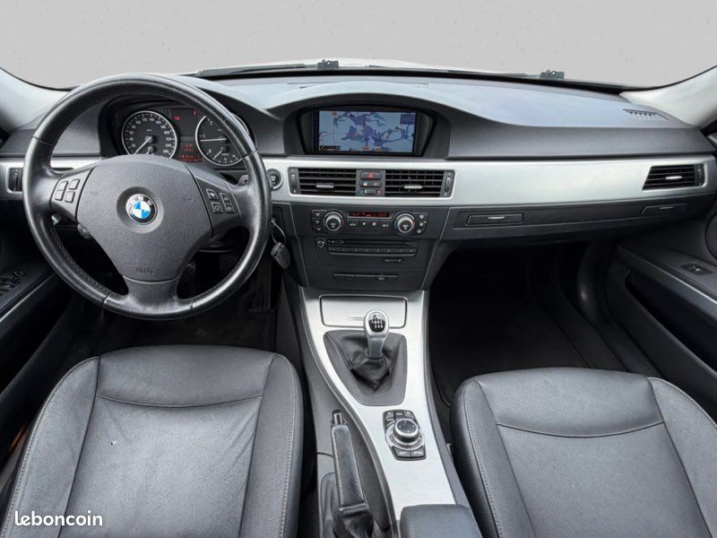 BMW Série 3 E90 LCI Berline 320d 2.0 d 177 cv,GPS,Siège cuir,Double des Clee,Révisée,⭐️Garantie 12 Mois✅ (image 9)