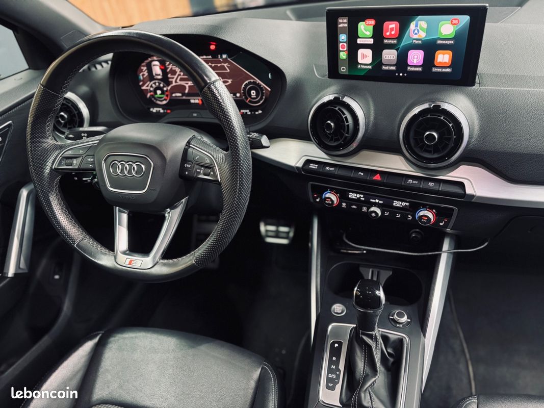 Audi Q2 35 TFSI 1.5L 150CH S LINE + ENTRETIEN CONSTRUCTEUR + TOIT OUVRANT + CARPLAY + CAMERA DE RECUL + GARANTIE 12 MOIS (image 15)