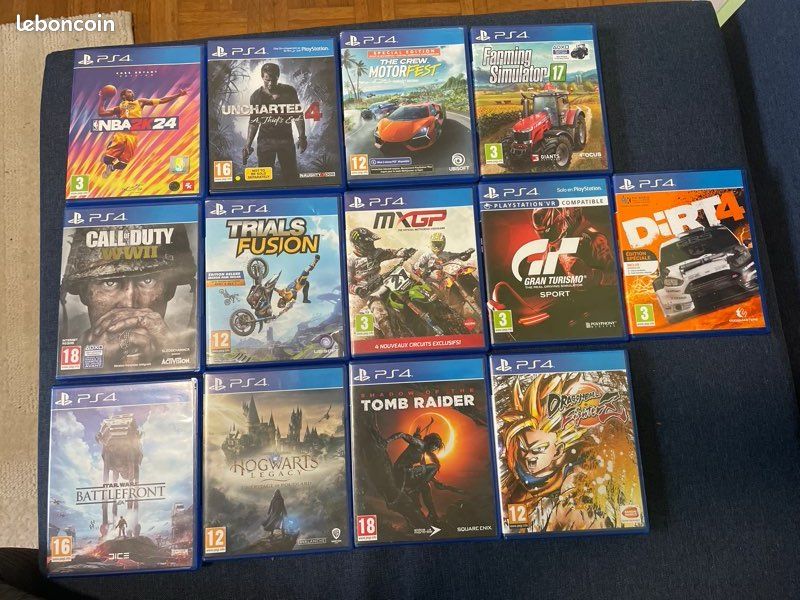 Lot de 13 jeux vidéo ps4 (image 2)