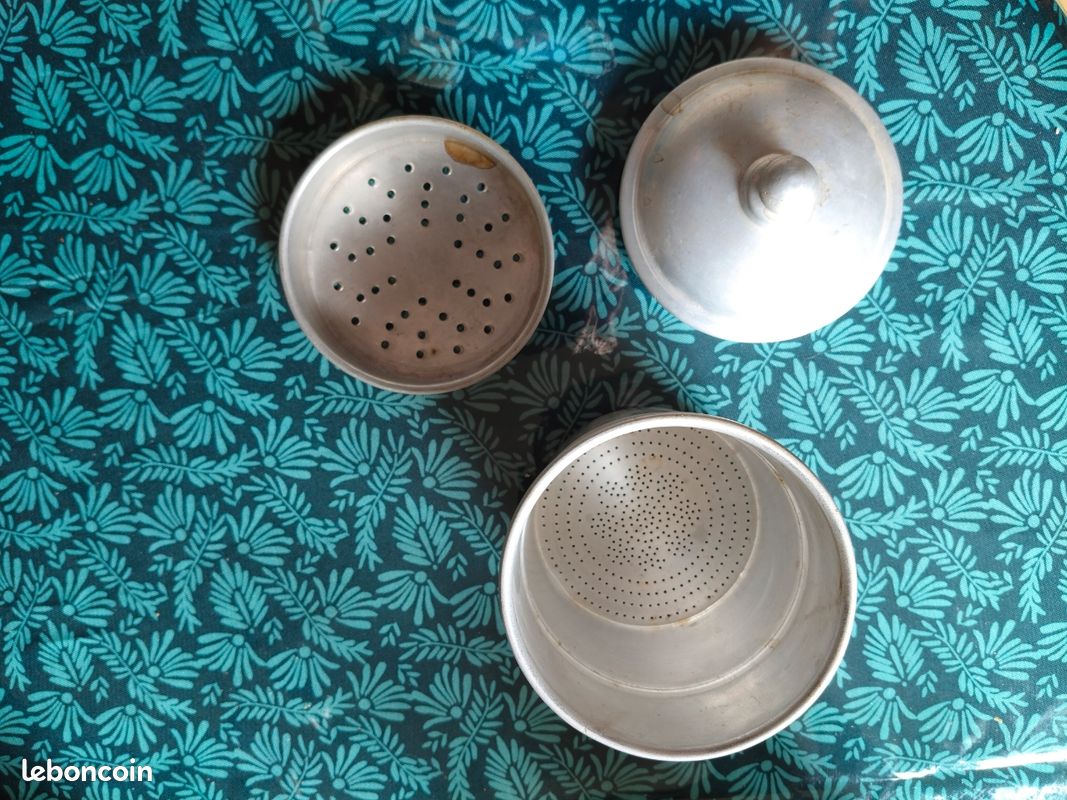 Cafetière en acier, vintage (image 2)