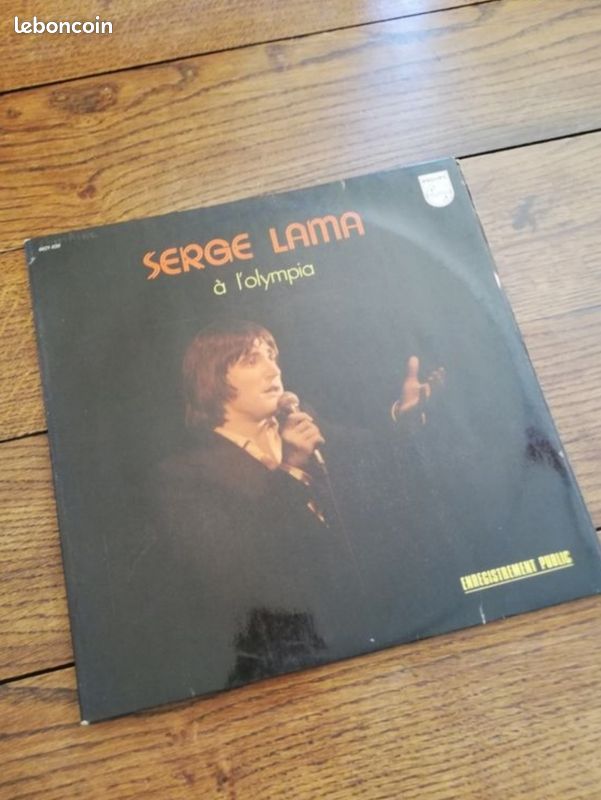 Lot 5 Vyniles 33 tours Serge Lama (image 4)