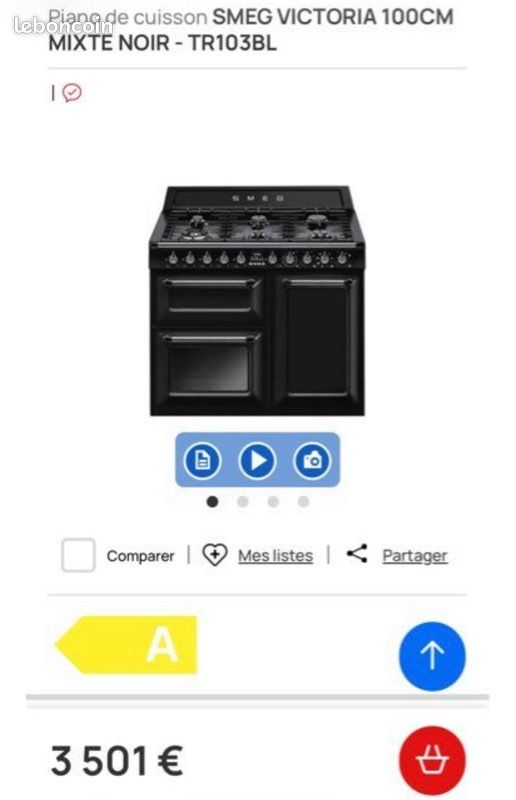 Piano de cuisson Smeg Neuf (image 2)