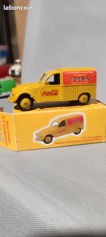 Dinky Toys 25D Citroën 2CV Fourgonnette Pompier - 1/43 - Dans Sa Boîte