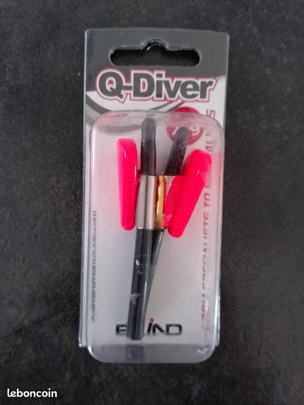 Pêche lot de 2 plombs Q-Diver Blind 25g (image 1)