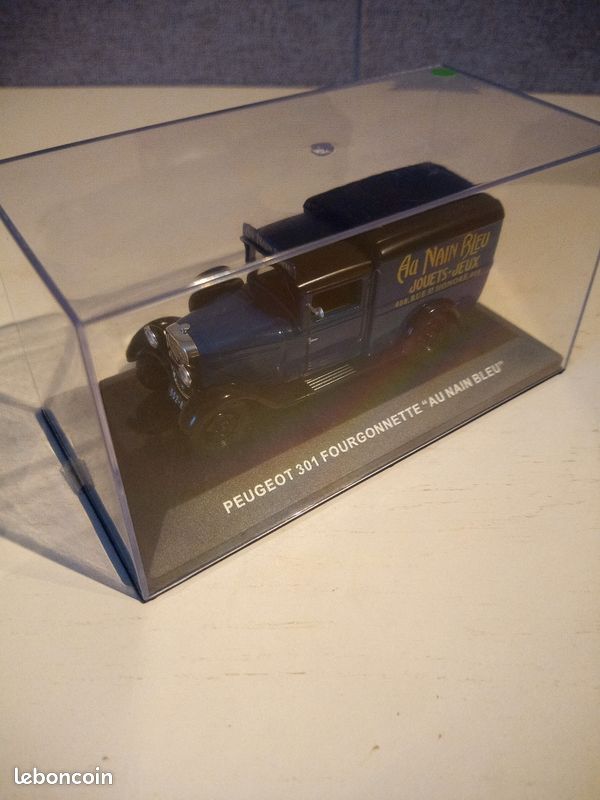 Provence Miniatures 1/43 - Peugeot 301 Berline 6 Vitres 1934 - Résine - Occasion (bon état + Boîte)