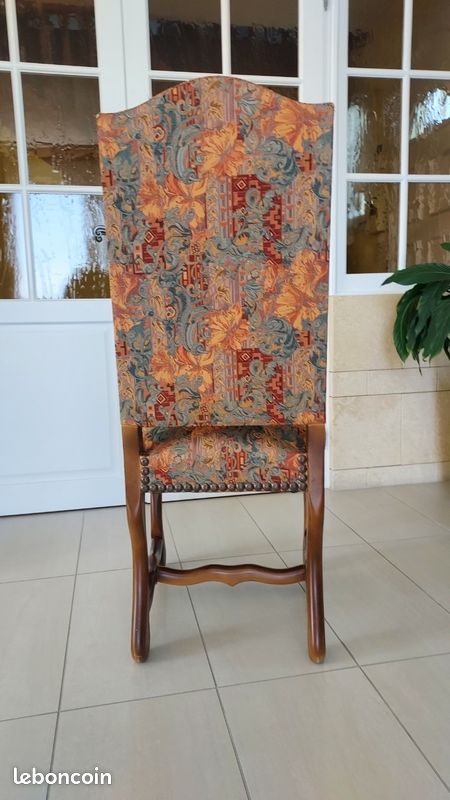 Chaises style Louis XIII (image 3)