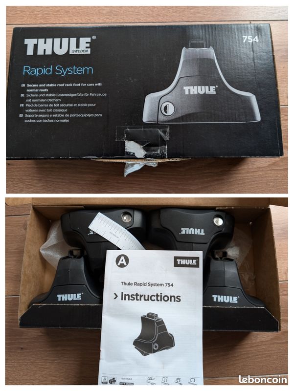 Thule Rack Thule Fit Kit 1710 Thule 754 Rapid System Foot Pack For