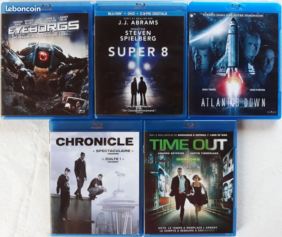 116 - Lot de 15 films Blu-ray de genre divers, donc 1 Blu-ray contenant 2 disques, le tout en état neuf, voir les 9 photos (image 4)