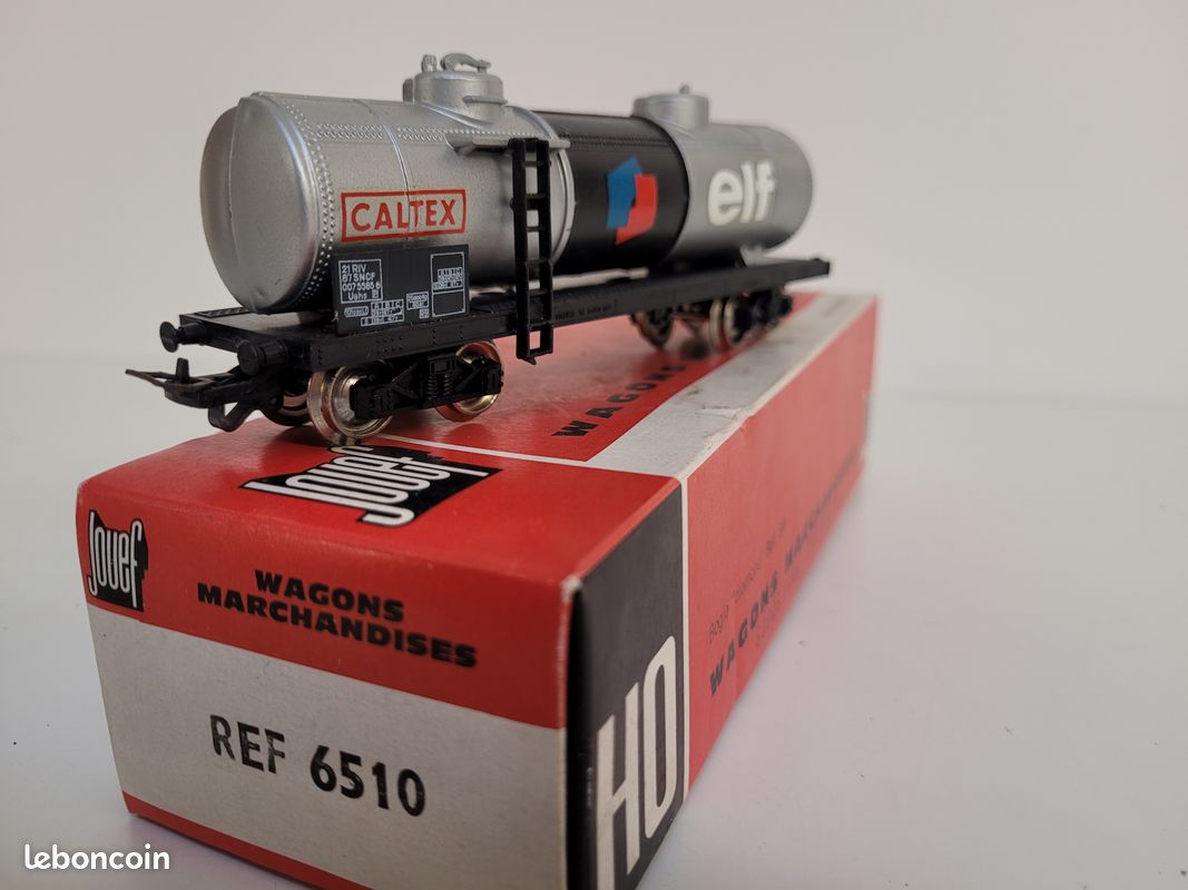 Wagon-citerne JEP O à Lait STEF à Bogies 1939/51 – Tôle 33 Cm – Bon état