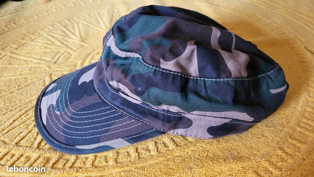 Casquette militaire vintage réglable (image 2)