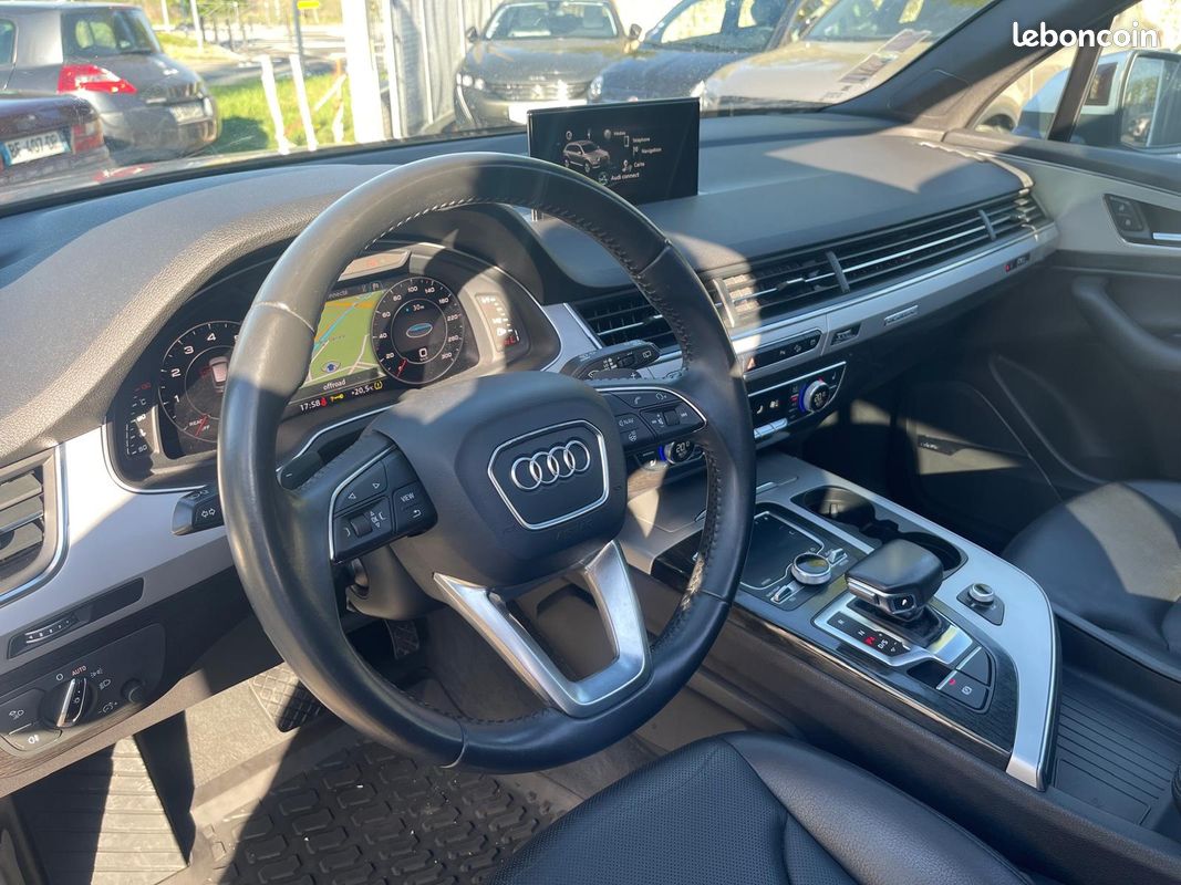 AUDI Q7 V6 TFSI 333 ch QUATTRO 7 PLACES S-LINE - VÉHICULE CONTROLÉ/GARANTI (image 14)