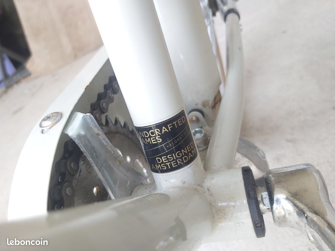 Vélo VELORETTI BEIGE NEUF (image 4)