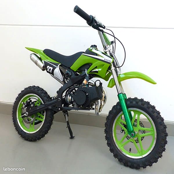 Pocket cross enfant Apollo Nitro 49cc - bleu
