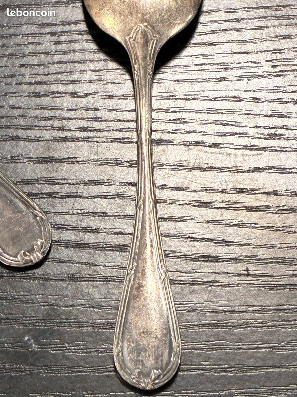 Grande cuilliere christofle en méral argenté (image 6)