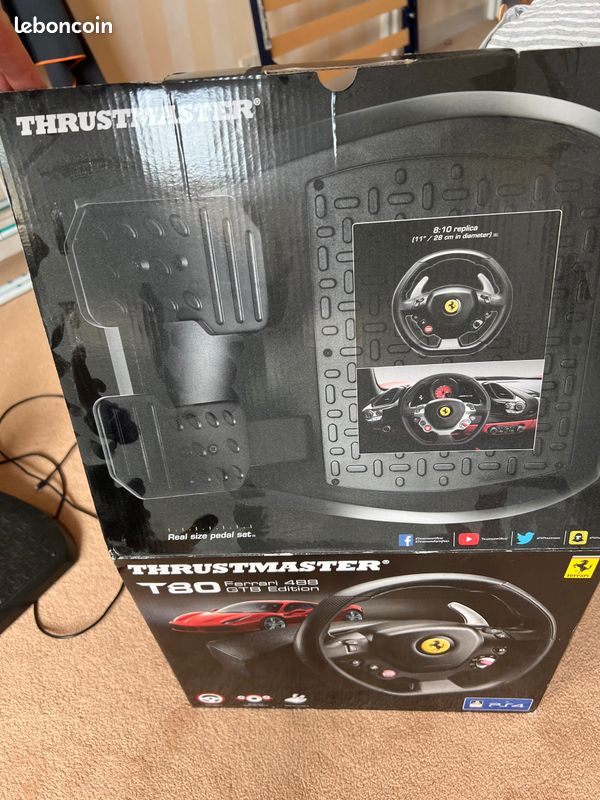Thrustmaster T80 PS4 Ferrari 488 GTB (image 3)