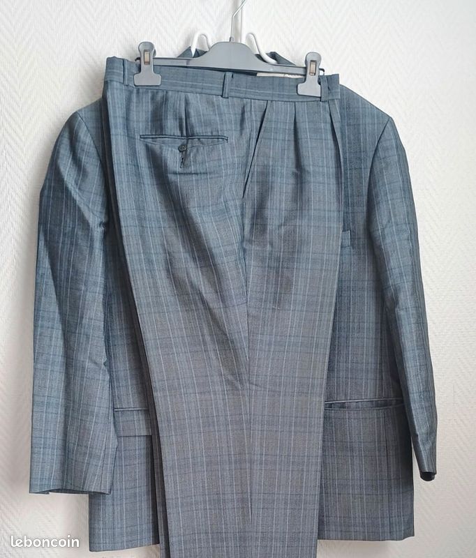 Tailleur costume pour homme taille 50 marque vintage Pantalon