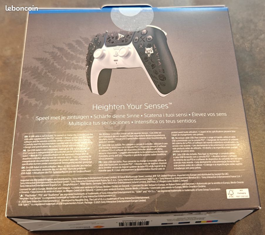 Manette Sony DualSense PS5 The Last of Us Edition Limitée