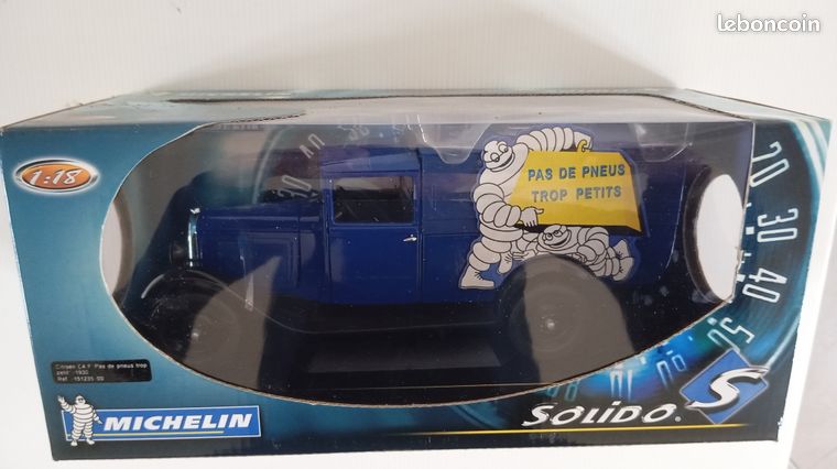 SOLIDO 1/43 CITROEN C4 F 1930 09 81 Michelin EUR 20,00 - FR