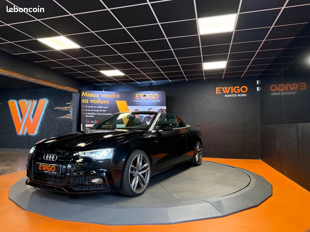 AUDI A5 CABRIOLET 3.0 TDI 220 S-LINE QUATTRO S-TRONIC BVA / BANG & OLUFSEN / SIEGES CHAUFFANTs (image 22)